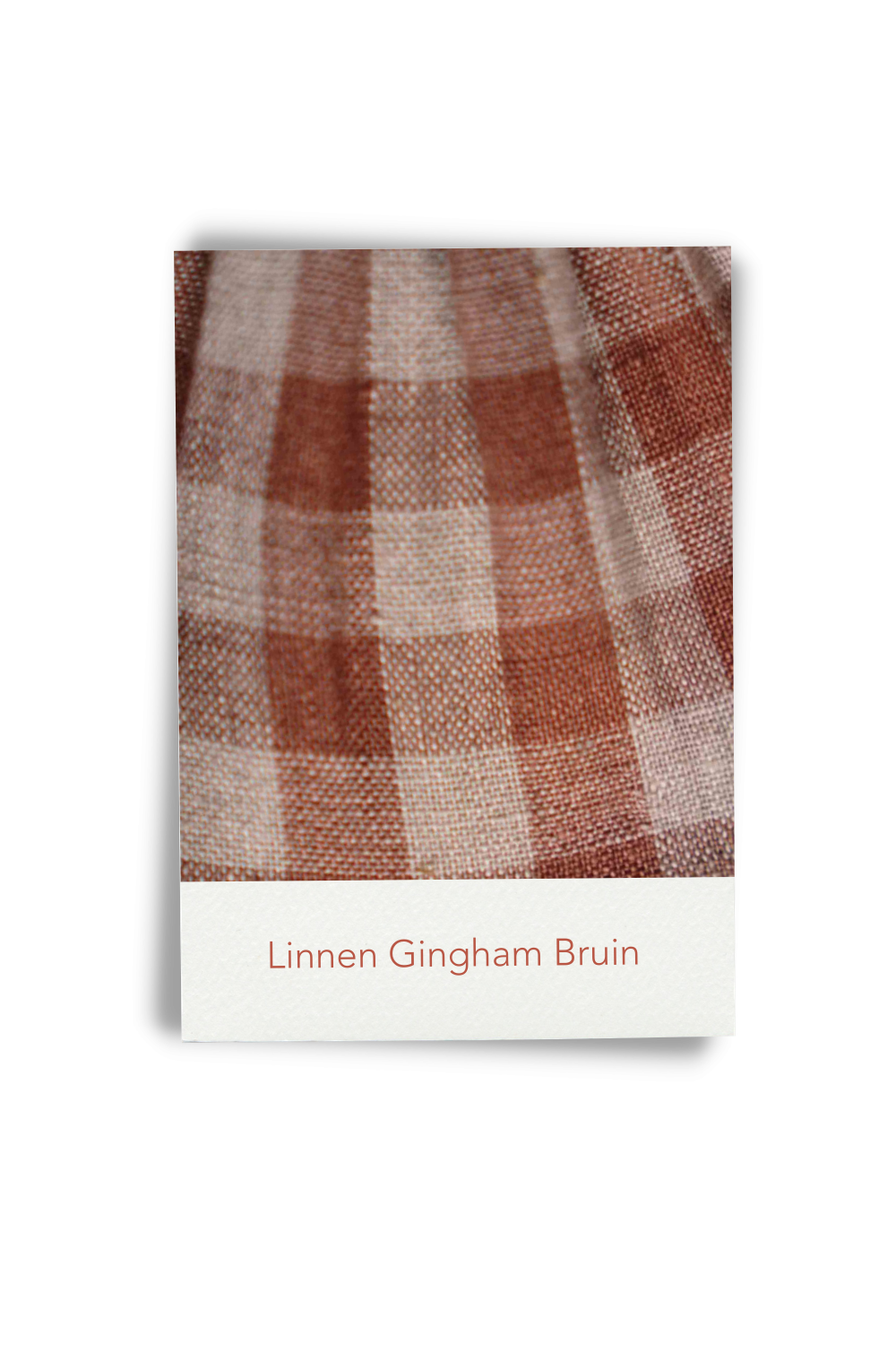 Lampenkap Linnen Gingham Bruin