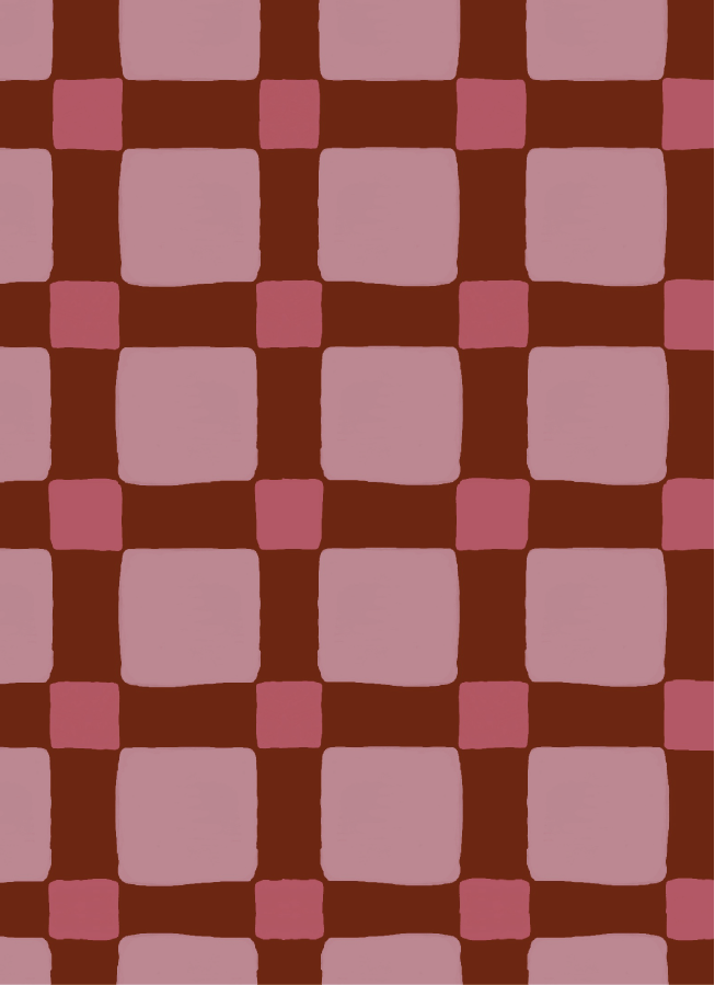 Behang Atelier Chien Geblokt Quilt Okergeel