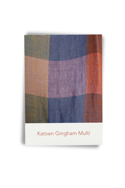 Lampenkap Linnen Gingham Multicolor