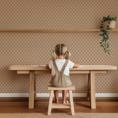 Behang Atelier Chien Vintage Bloemen Roze