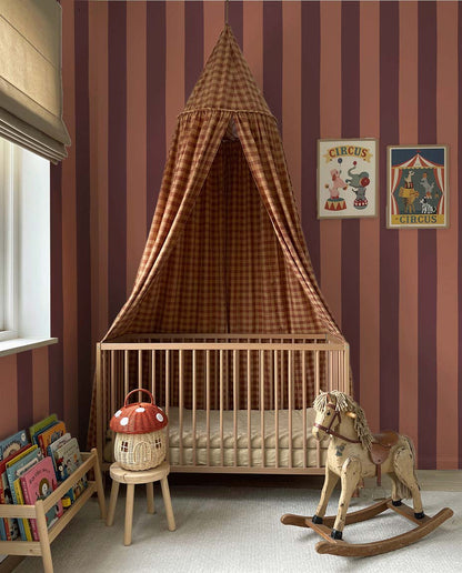 Behang Atelier Chien Brede Strepen Groen Okergeel