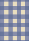 Behang Atelier Chien Gingham Ruiten Donkerblauw
