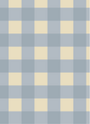 Behang Atelier Chien Gingham Ruiten Lichtblauw