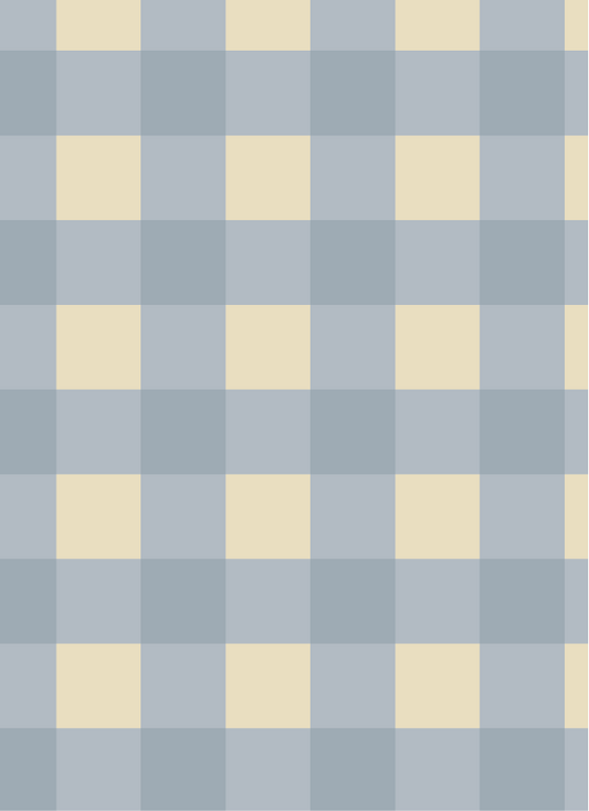 Behang Atelier Chien Gingham Ruiten Lichtblauw