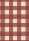 Behang Atelier Chien Gingham Ruiten Wijnrood