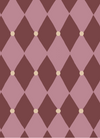 Behang Atelier Chien Harlekijn Bordeaux Roze