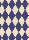 Behang Atelier Chien Harlekijn Donkerblauw