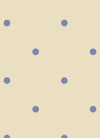 Behang Atelier Chien Polkadot Mini Blauw