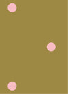 Behang Atelier Chien Polkadot Maxi Groen Roze