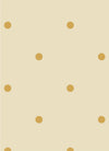 Behang Atelier Chien Polkadot Mini Okergeel
