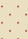 Behang Atelier Chien Polkadot Mini Wijnrood