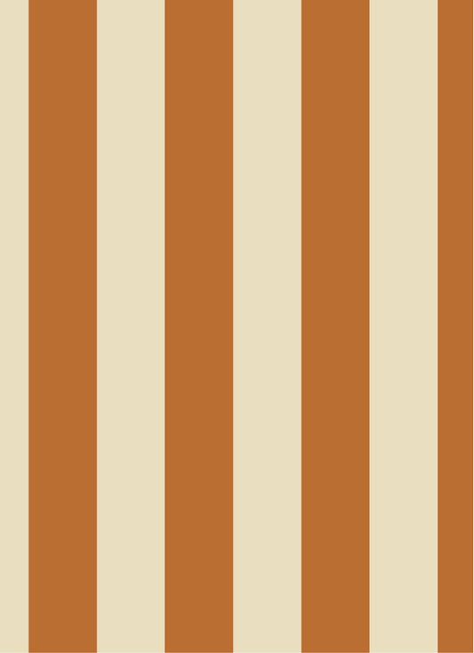 Behang Atelier Chien Smalle Strepen Oranje