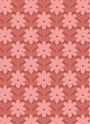 Behang Atelier Chien Vintage Bloemen Rood Roze