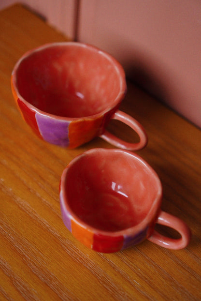 Handgemaakte Mama + Mini mokjesset